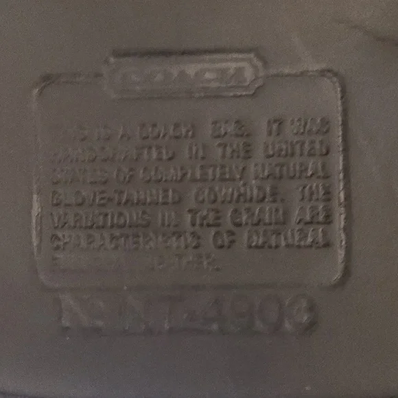 VINTAGE COACH SOHO BUCKLE SATCHEL PURSE BAG 4903 - Picture 7 of 11